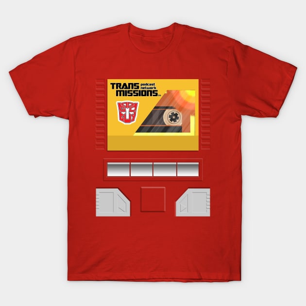 TransMissions BoomBox Man T-Shirt by TransMissions Podcast